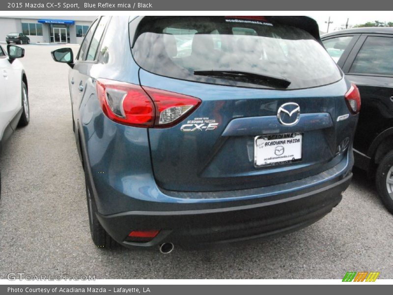 Blue Reflex mica / Black 2015 Mazda CX-5 Sport