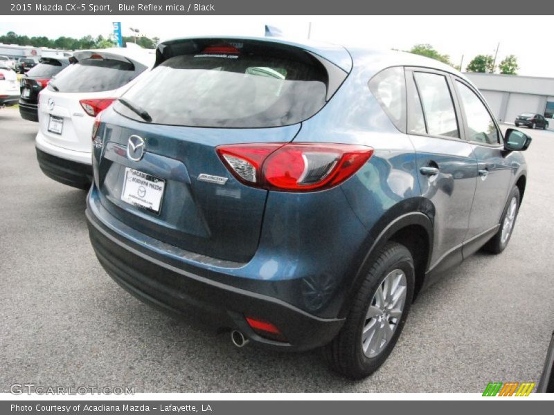Blue Reflex mica / Black 2015 Mazda CX-5 Sport