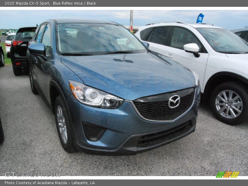 Blue Reflex mica / Black 2015 Mazda CX-5 Sport