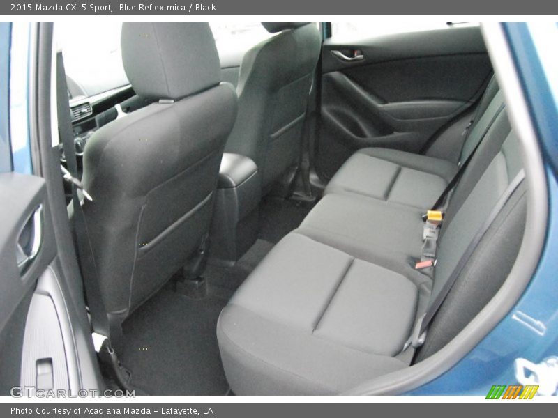Rear Seat of 2015 CX-5 Sport