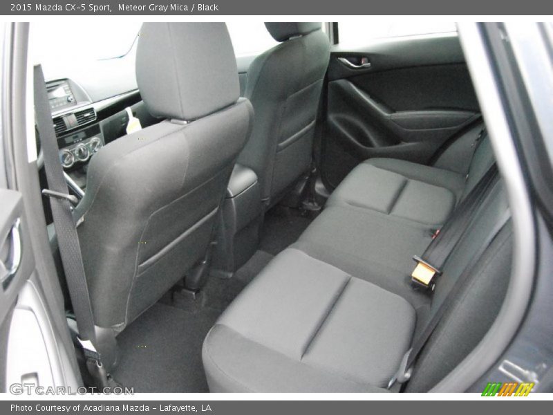 Meteor Gray Mica / Black 2015 Mazda CX-5 Sport