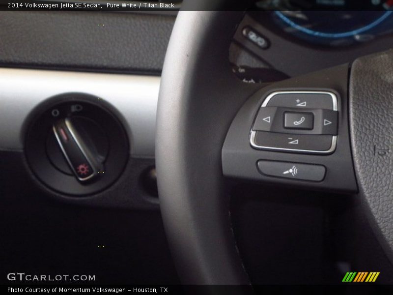 Pure White / Titan Black 2014 Volkswagen Jetta SE Sedan