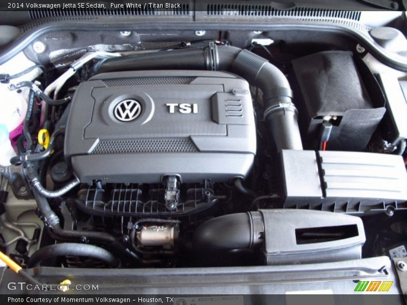 Pure White / Titan Black 2014 Volkswagen Jetta SE Sedan