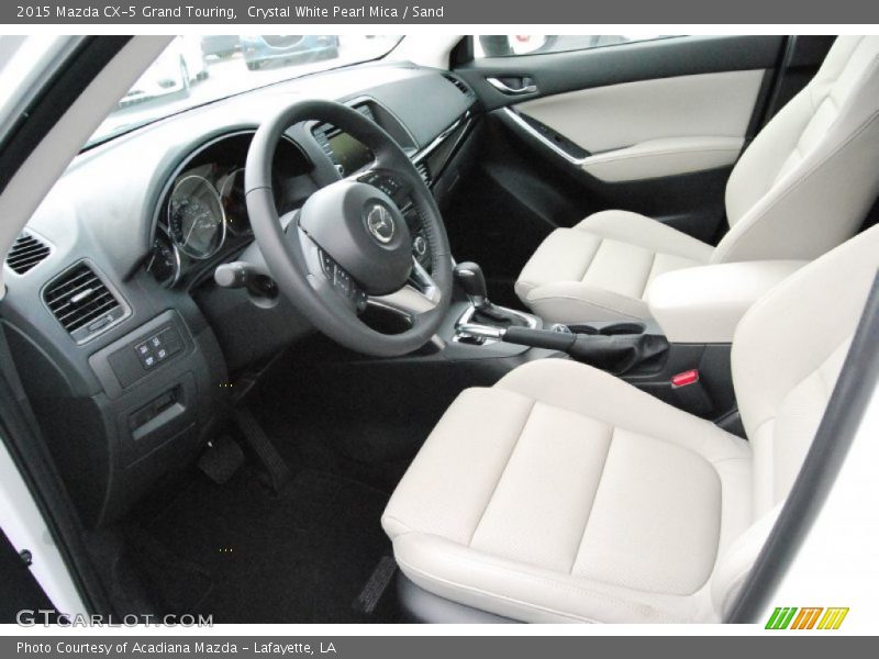  2015 CX-5 Grand Touring Sand Interior