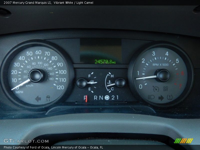  2007 Grand Marquis LS LS Gauges
