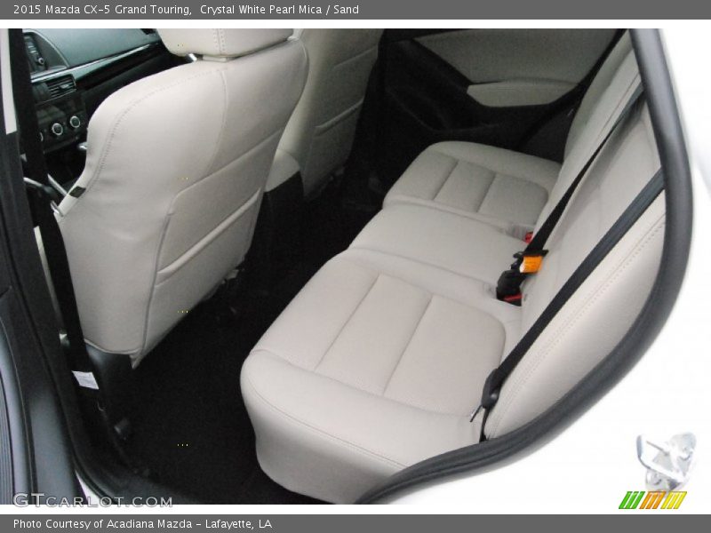Rear Seat of 2015 CX-5 Grand Touring