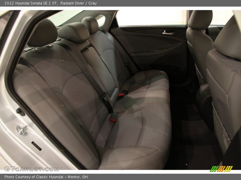 Radiant Silver / Gray 2012 Hyundai Sonata SE 2.0T