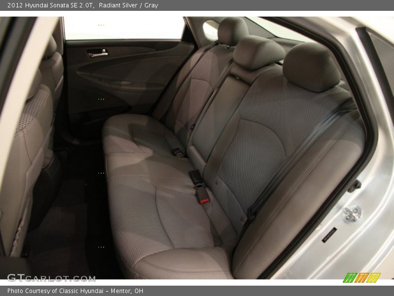 Radiant Silver / Gray 2012 Hyundai Sonata SE 2.0T