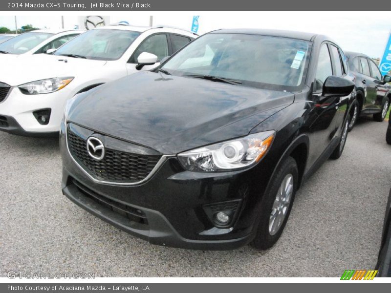 Jet Black Mica / Black 2014 Mazda CX-5 Touring