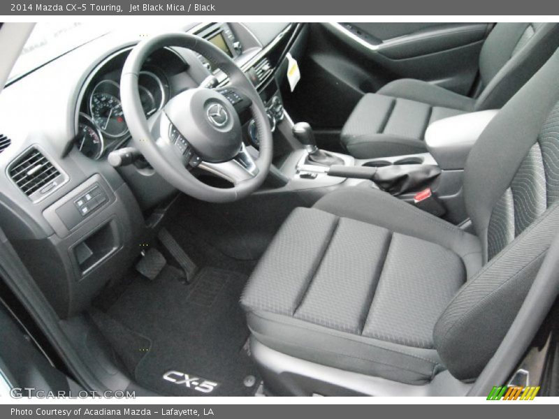 Jet Black Mica / Black 2014 Mazda CX-5 Touring