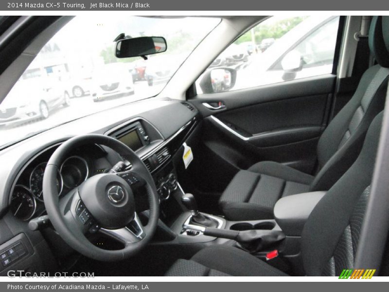Jet Black Mica / Black 2014 Mazda CX-5 Touring
