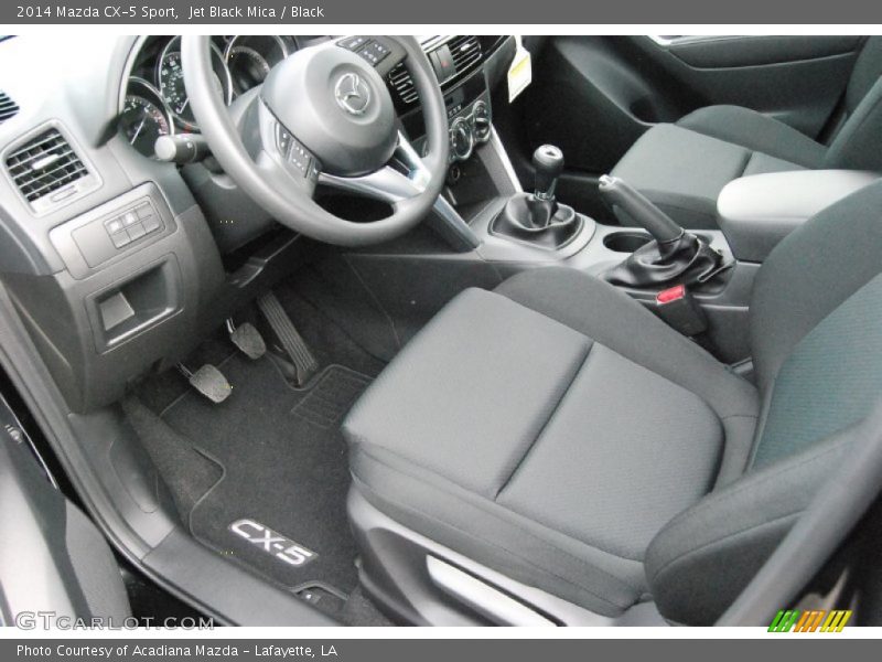 Jet Black Mica / Black 2014 Mazda CX-5 Sport