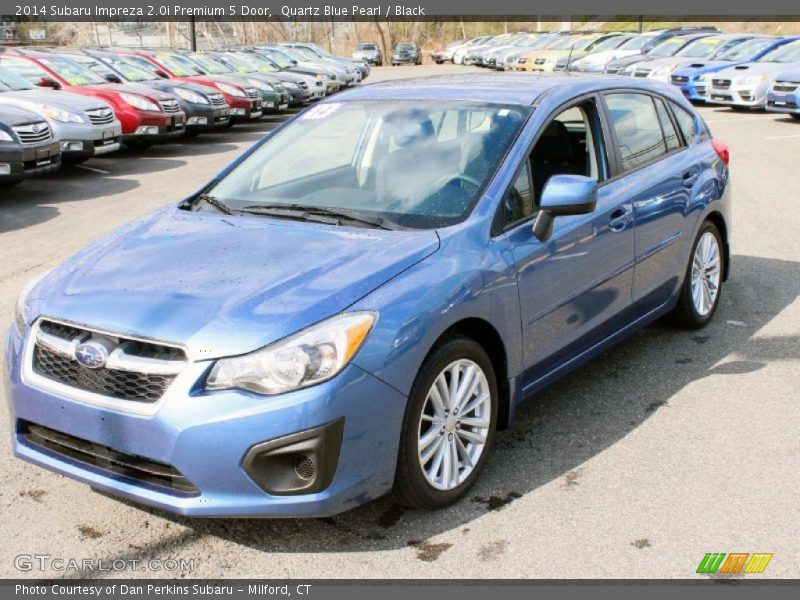 Front 3/4 View of 2014 Impreza 2.0i Premium 5 Door
