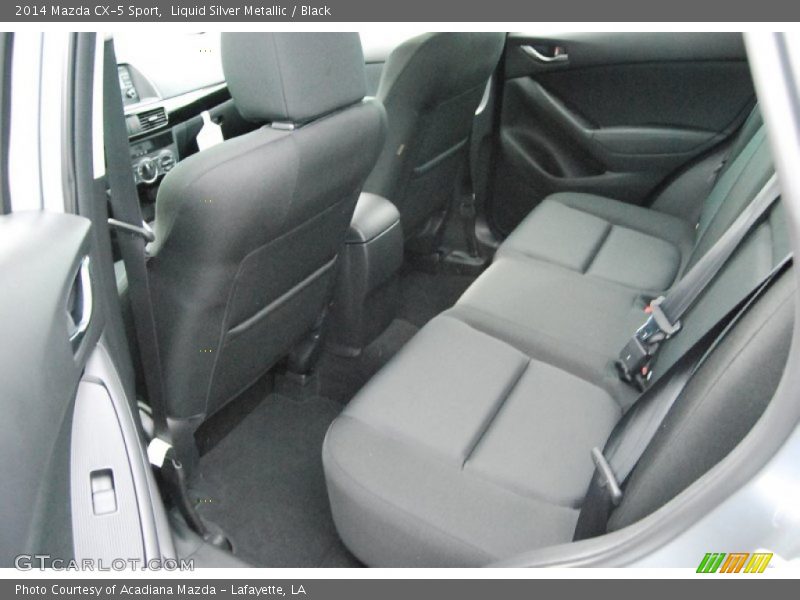 Liquid Silver Metallic / Black 2014 Mazda CX-5 Sport
