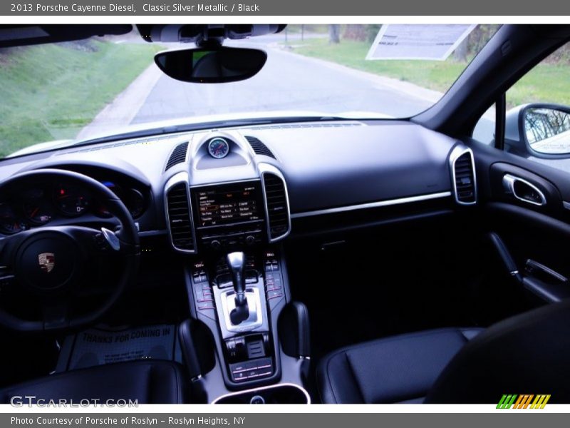 Classic Silver Metallic / Black 2013 Porsche Cayenne Diesel