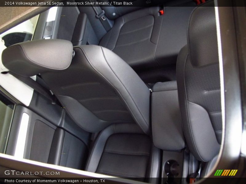 Moonrock Silver Metallic / Titan Black 2014 Volkswagen Jetta SE Sedan