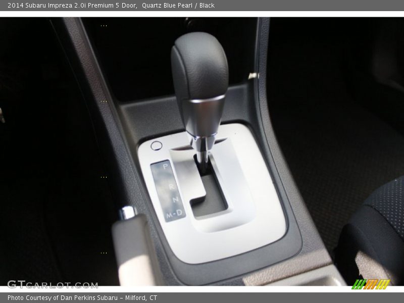 Quartz Blue Pearl / Black 2014 Subaru Impreza 2.0i Premium 5 Door