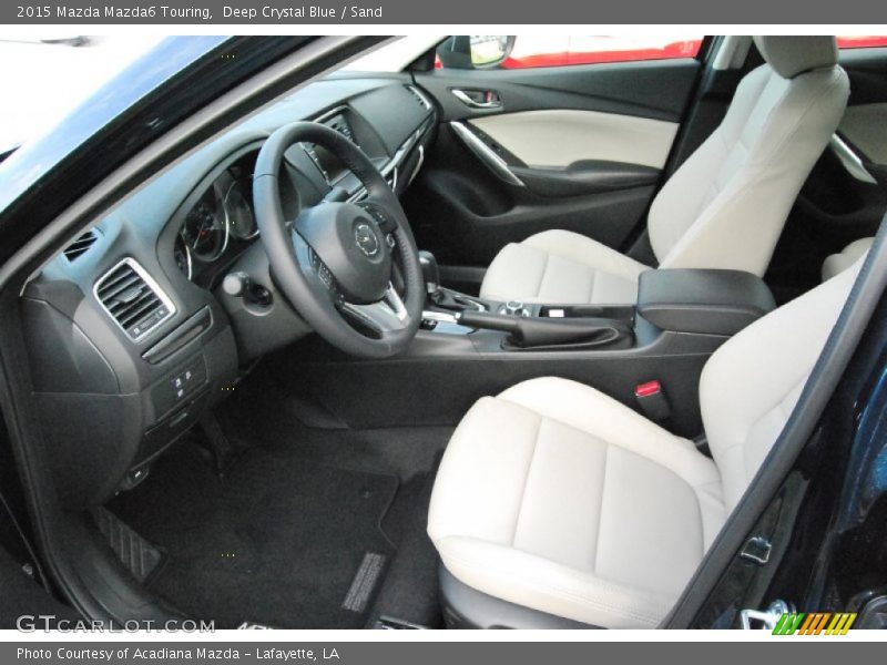 Deep Crystal Blue / Sand 2015 Mazda Mazda6 Touring