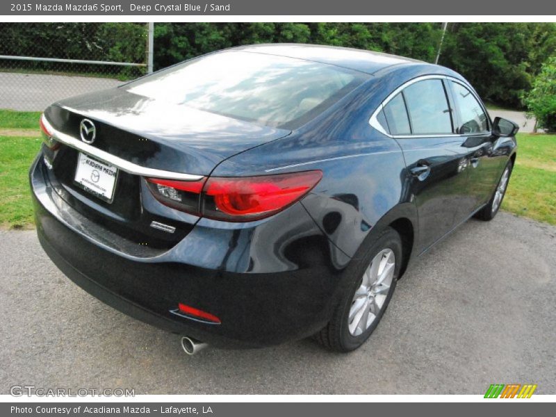 Deep Crystal Blue / Sand 2015 Mazda Mazda6 Sport
