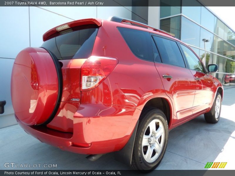 Barcelona Red Pearl / Ash Gray 2007 Toyota RAV4 4WD