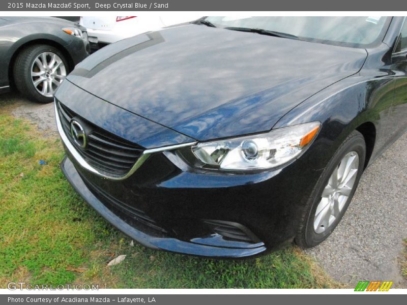 Deep Crystal Blue / Sand 2015 Mazda Mazda6 Sport