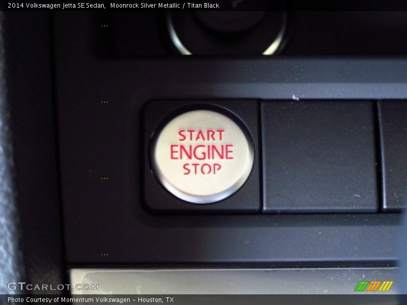 Moonrock Silver Metallic / Titan Black 2014 Volkswagen Jetta SE Sedan