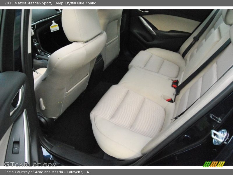Deep Crystal Blue / Sand 2015 Mazda Mazda6 Sport