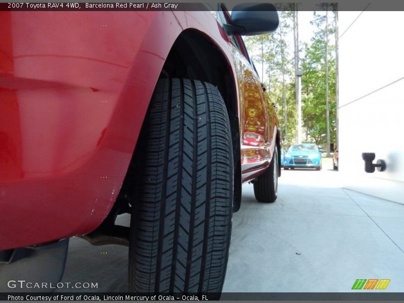 Barcelona Red Pearl / Ash Gray 2007 Toyota RAV4 4WD