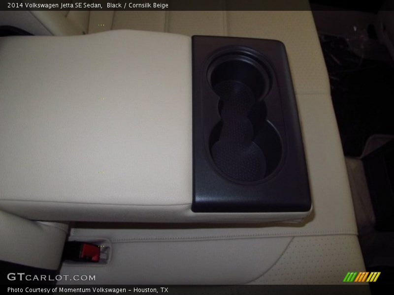 Black / Cornsilk Beige 2014 Volkswagen Jetta SE Sedan