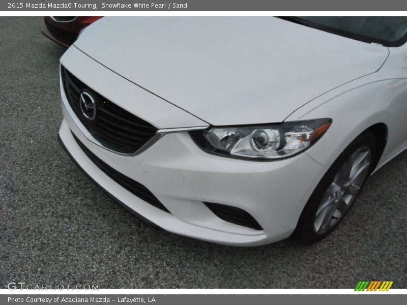 Snowflake White Pearl / Sand 2015 Mazda Mazda6 Touring