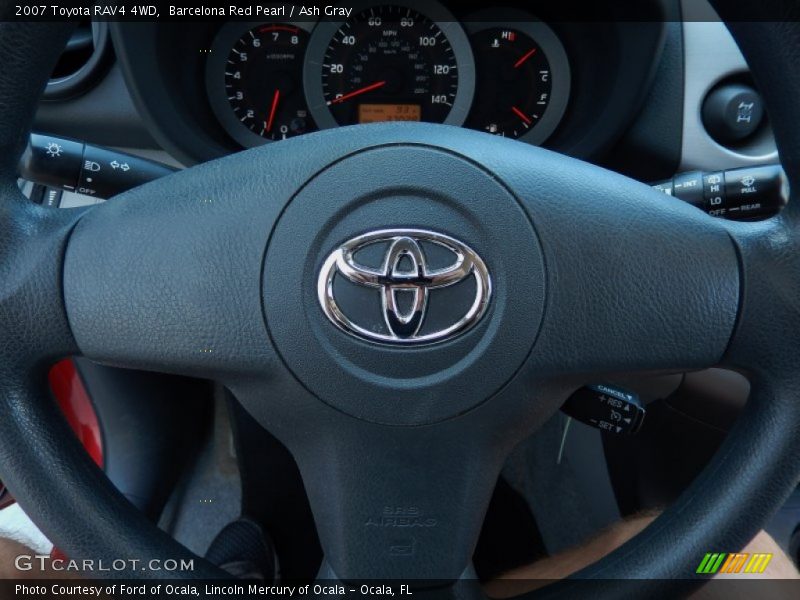 Barcelona Red Pearl / Ash Gray 2007 Toyota RAV4 4WD
