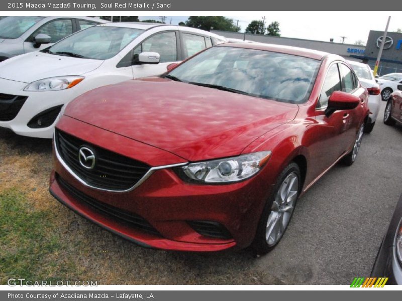 Soul Red Metallic / Sand 2015 Mazda Mazda6 Touring