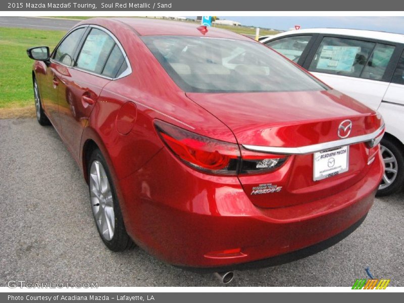 Soul Red Metallic / Sand 2015 Mazda Mazda6 Touring