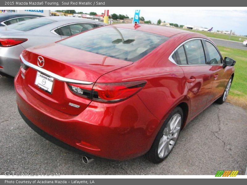 Soul Red Metallic / Sand 2015 Mazda Mazda6 Touring