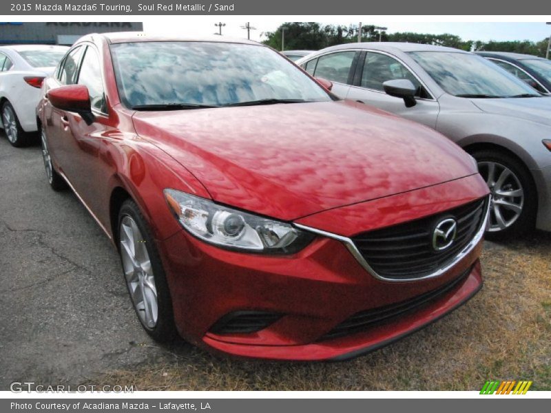 Soul Red Metallic / Sand 2015 Mazda Mazda6 Touring