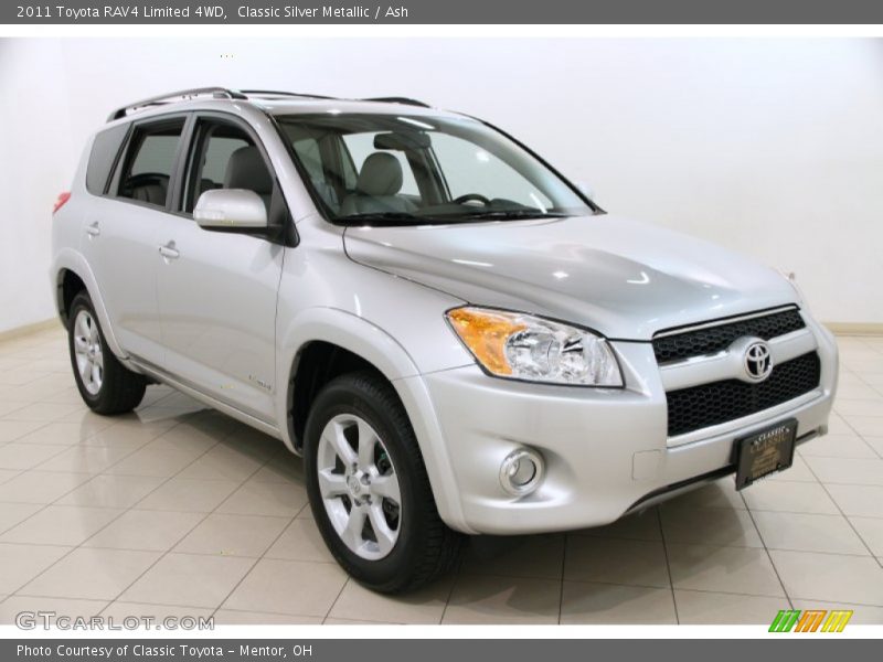 Classic Silver Metallic / Ash 2011 Toyota RAV4 Limited 4WD