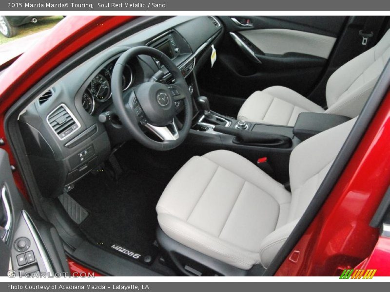 Soul Red Metallic / Sand 2015 Mazda Mazda6 Touring