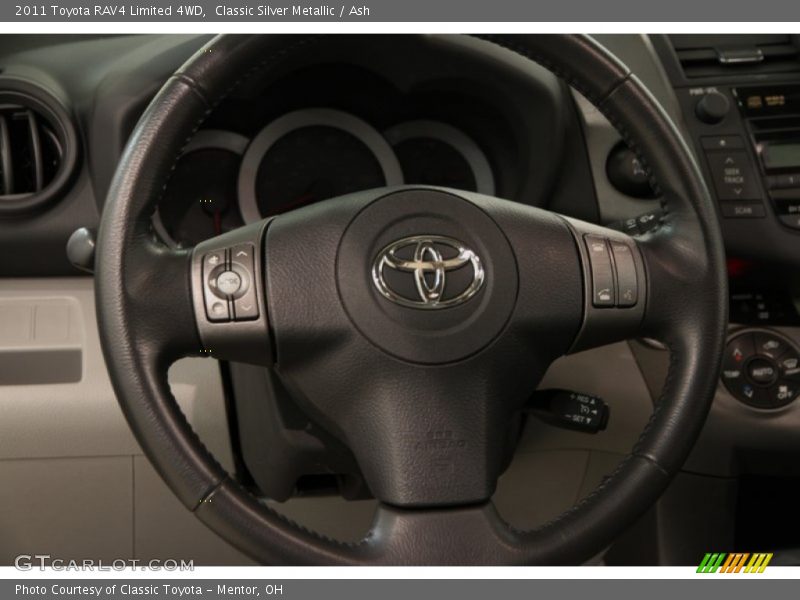 Classic Silver Metallic / Ash 2011 Toyota RAV4 Limited 4WD