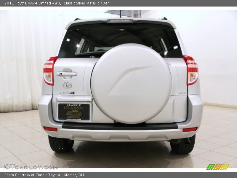 Classic Silver Metallic / Ash 2011 Toyota RAV4 Limited 4WD