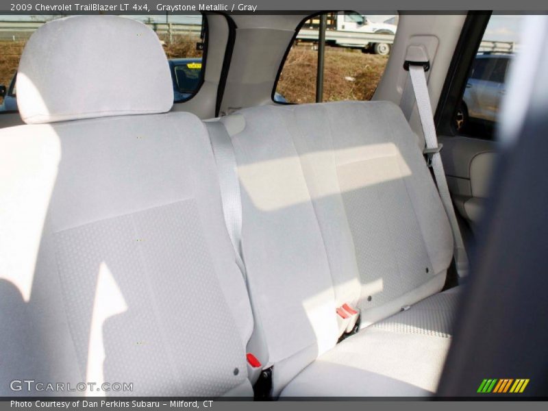 Graystone Metallic / Gray 2009 Chevrolet TrailBlazer LT 4x4