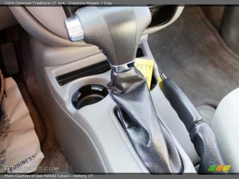 Graystone Metallic / Gray 2009 Chevrolet TrailBlazer LT 4x4