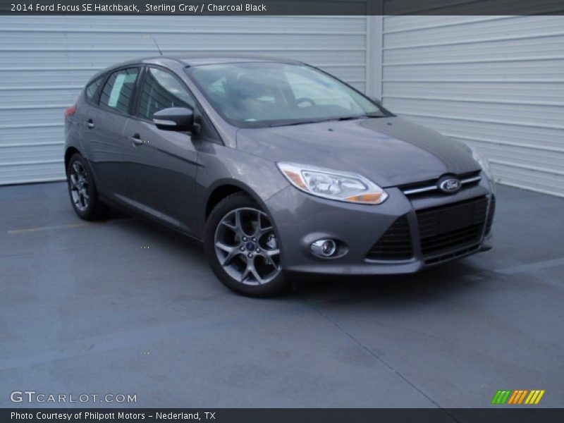 Sterling Gray / Charcoal Black 2014 Ford Focus SE Hatchback