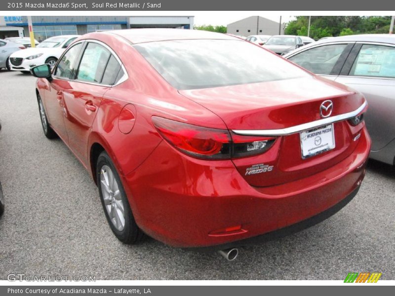 Soul Red Metallic / Sand 2015 Mazda Mazda6 Sport
