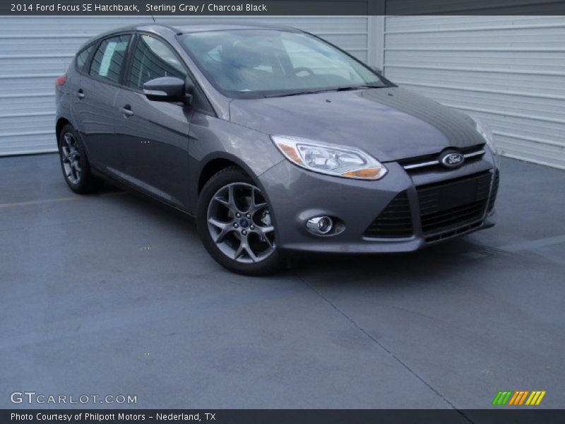 Sterling Gray / Charcoal Black 2014 Ford Focus SE Hatchback