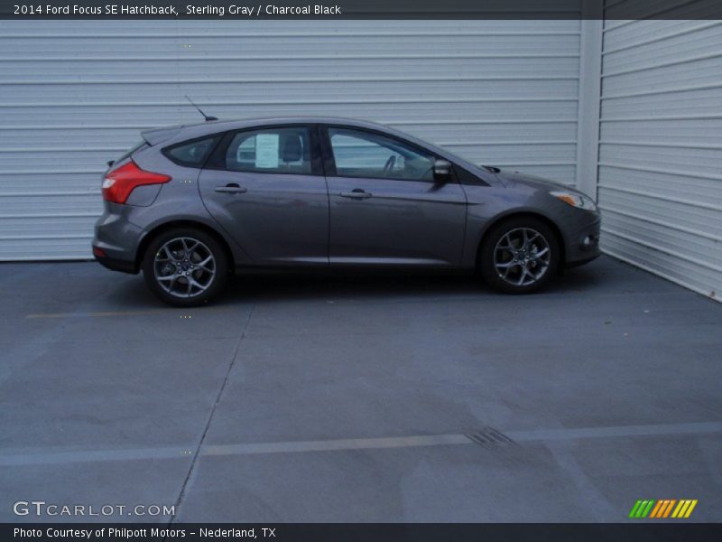 Sterling Gray / Charcoal Black 2014 Ford Focus SE Hatchback