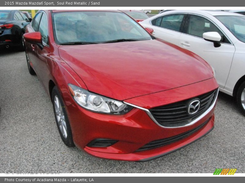 Soul Red Metallic / Sand 2015 Mazda Mazda6 Sport