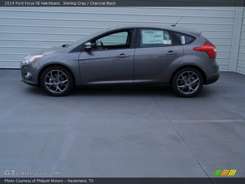 Sterling Gray / Charcoal Black 2014 Ford Focus SE Hatchback
