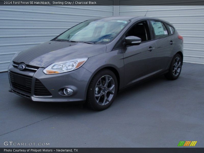 Sterling Gray / Charcoal Black 2014 Ford Focus SE Hatchback