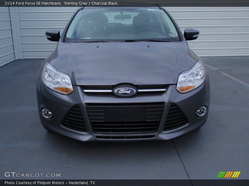 Sterling Gray / Charcoal Black 2014 Ford Focus SE Hatchback