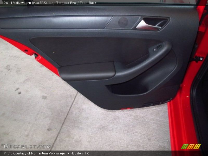 Tornado Red / Titan Black 2014 Volkswagen Jetta SE Sedan